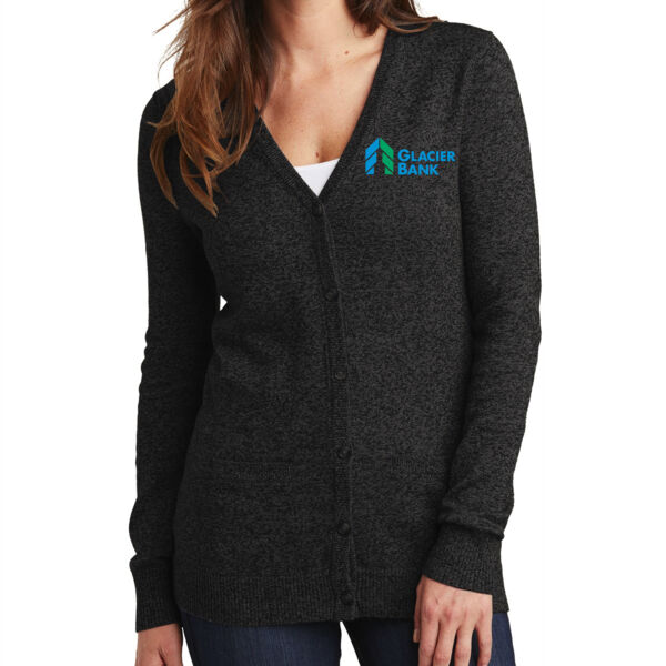 Women’s Marled Cardigan Sweater Thumbnail